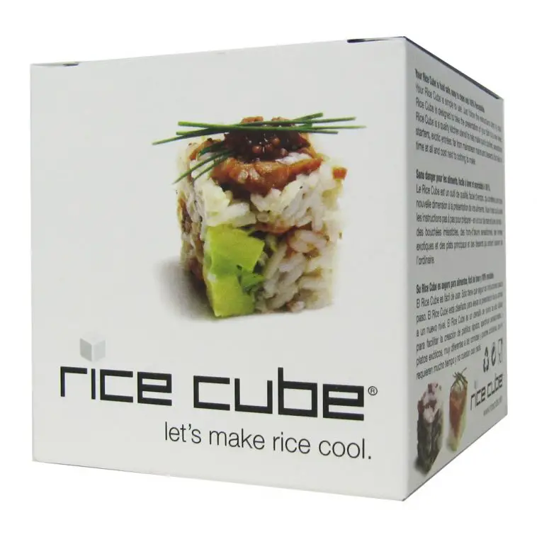 Sushi rice cube maker
