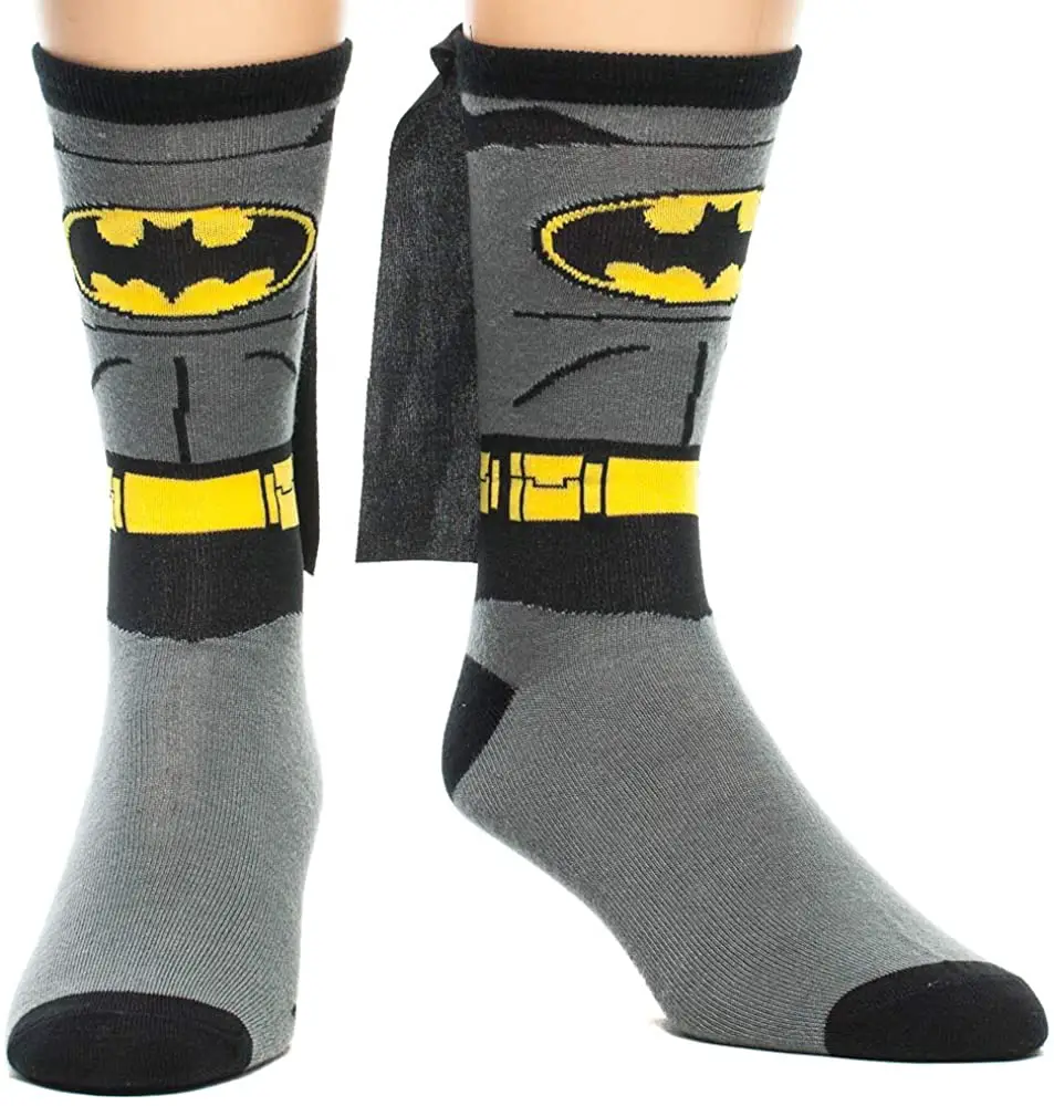 Batman & Cape Socks