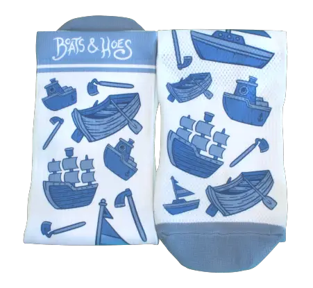 Boats & Hoes Socks