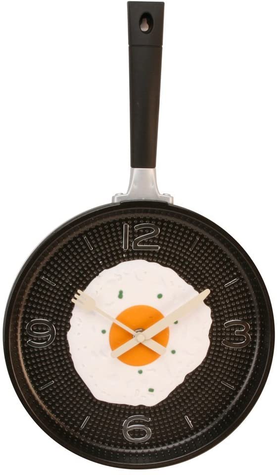 Frying Pan Fried Egg Clock