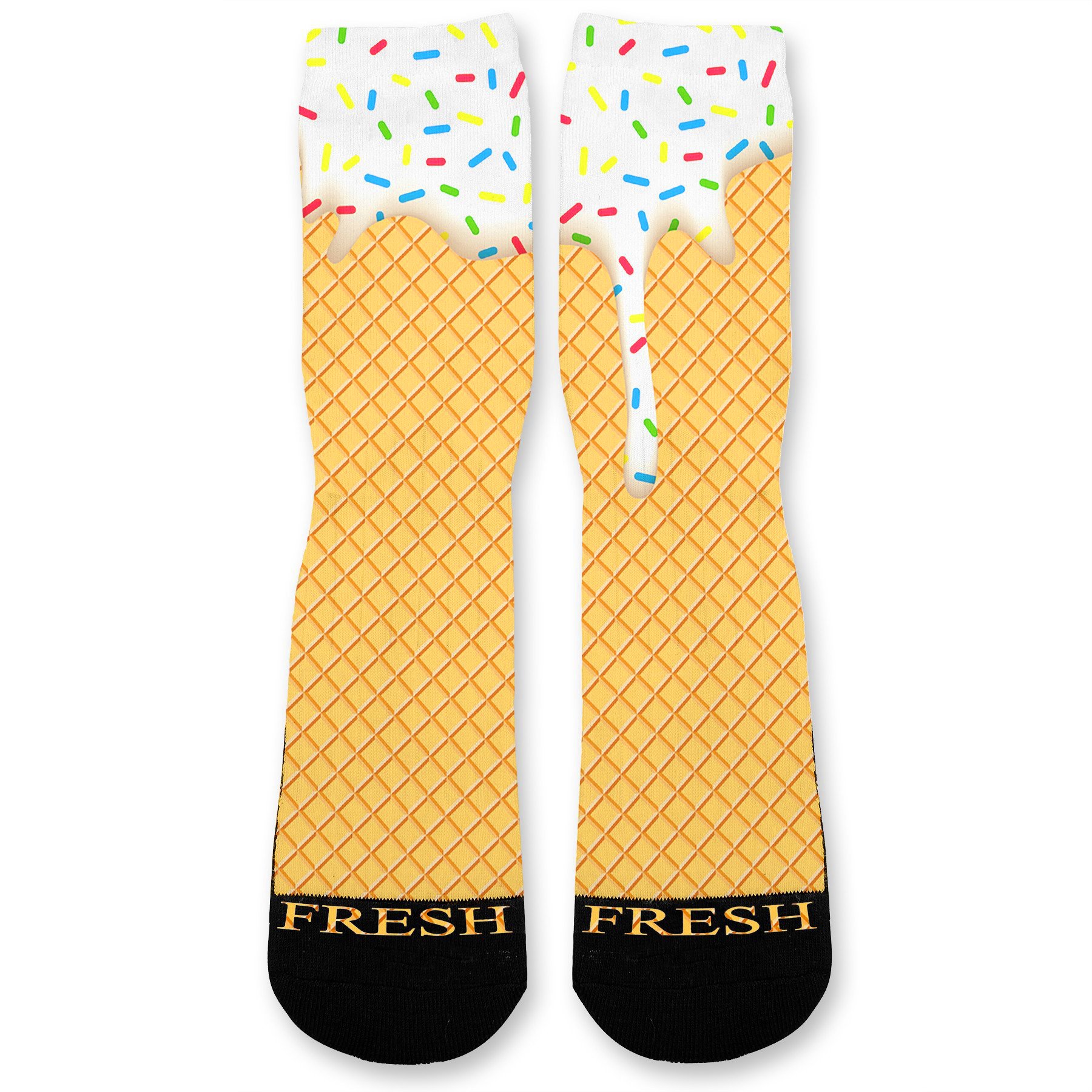 Ice Cream Cone Socks