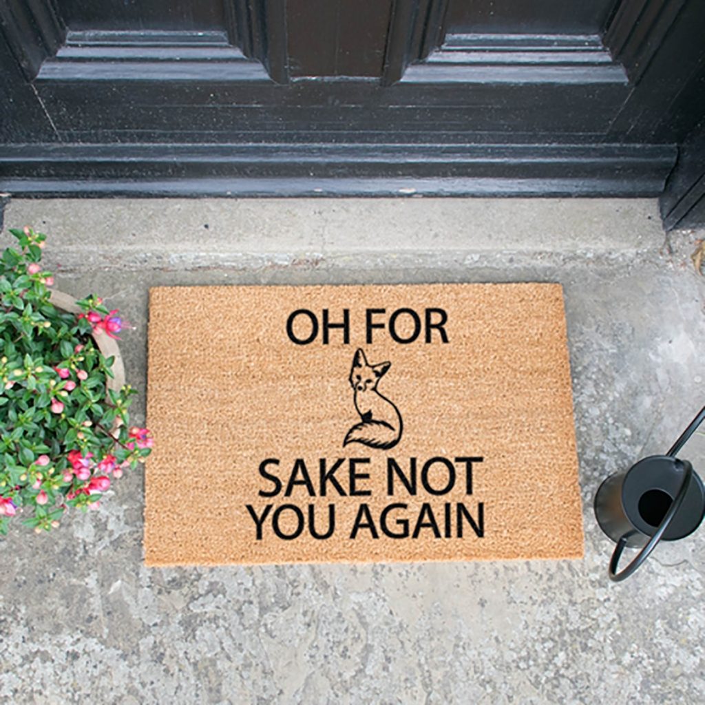 Oh For Fox Sake Doormat