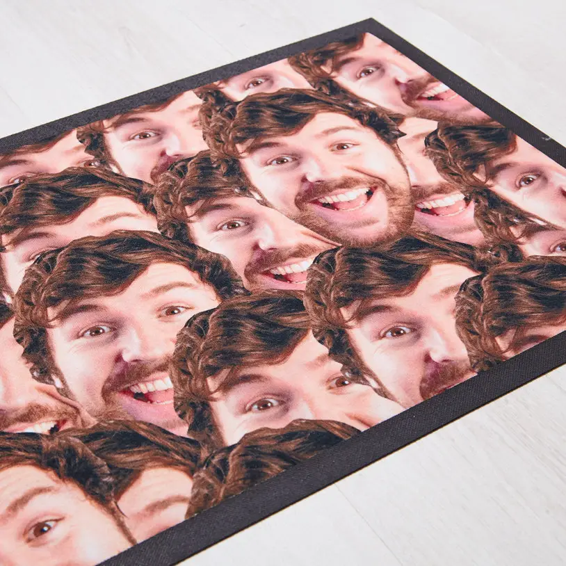 Personalised Face Mat Doormat