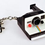 Cool keychain with Polaroid Camera