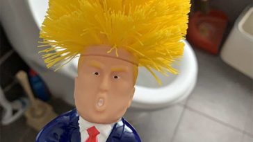 President Donald Trump Toilet Brush