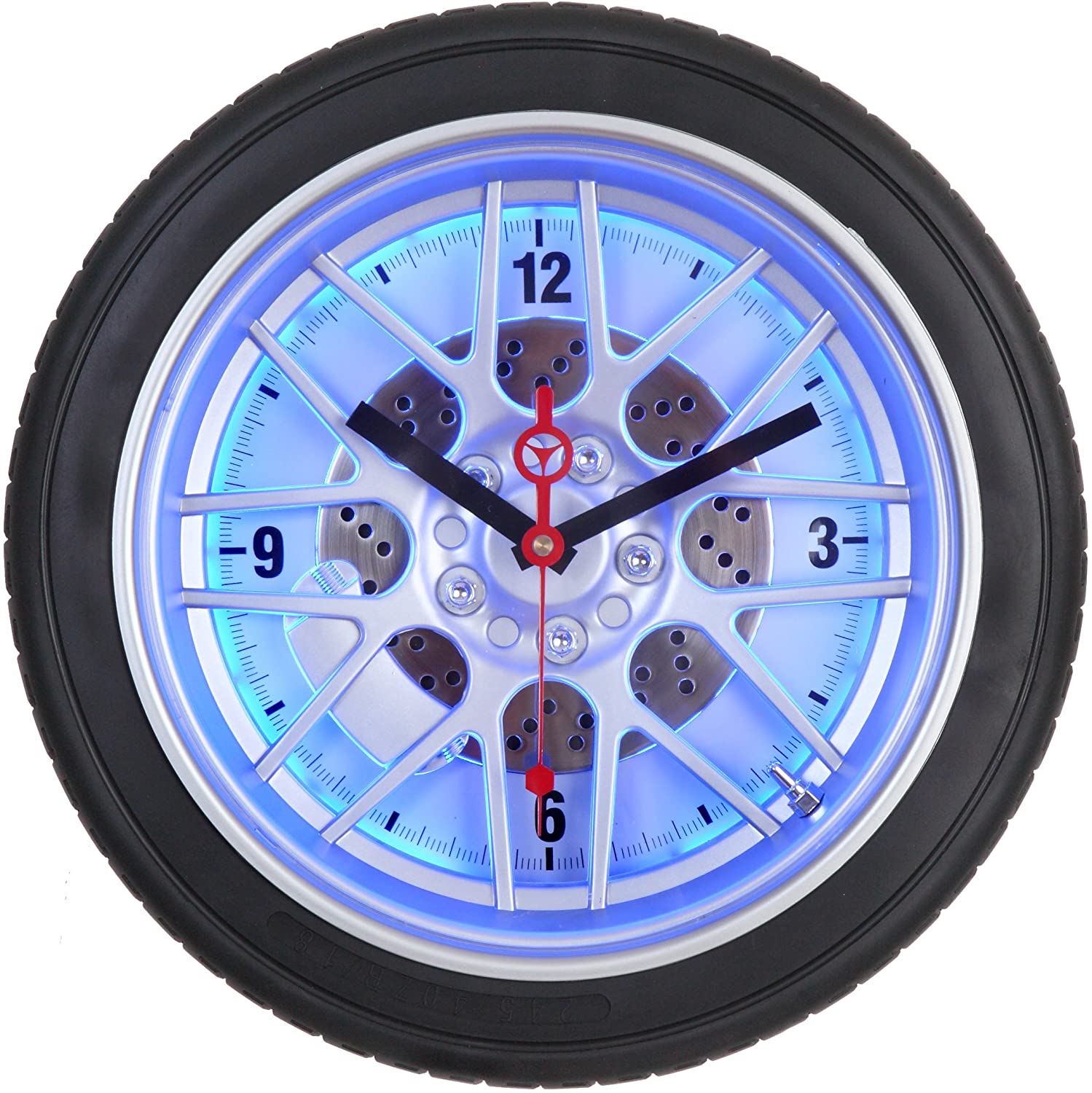 Tire Wheel Wall Clock