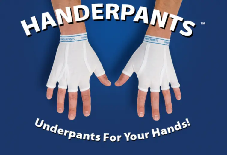 Handerpants Fingerless Glove Underpants For Your Hands