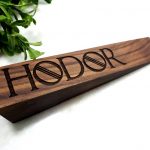 Hodor Wooden Door Wedge Game Of Thrones