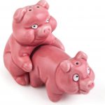 Naughty pigs salt and pepper shakers