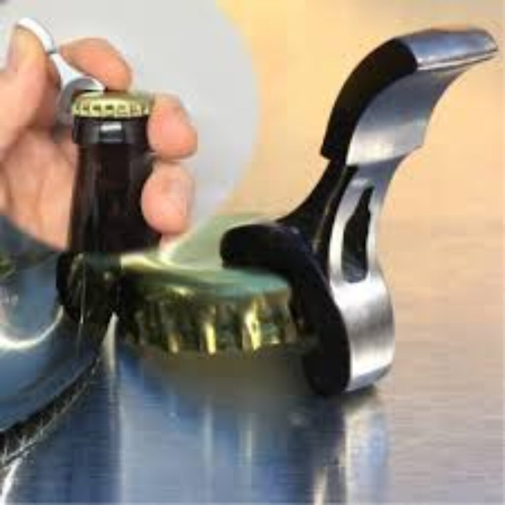 Throttle opener bottle opener