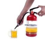 fire extinguisher cocktail shaker and drink dispenser