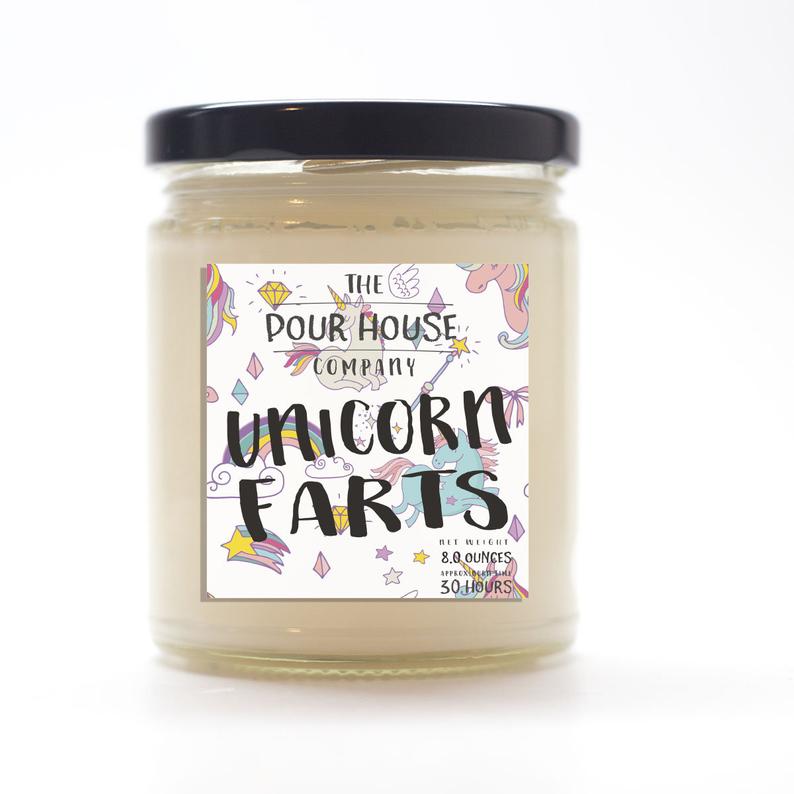 Unicorn Farts Candle