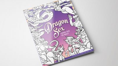 dragon sex coloring book