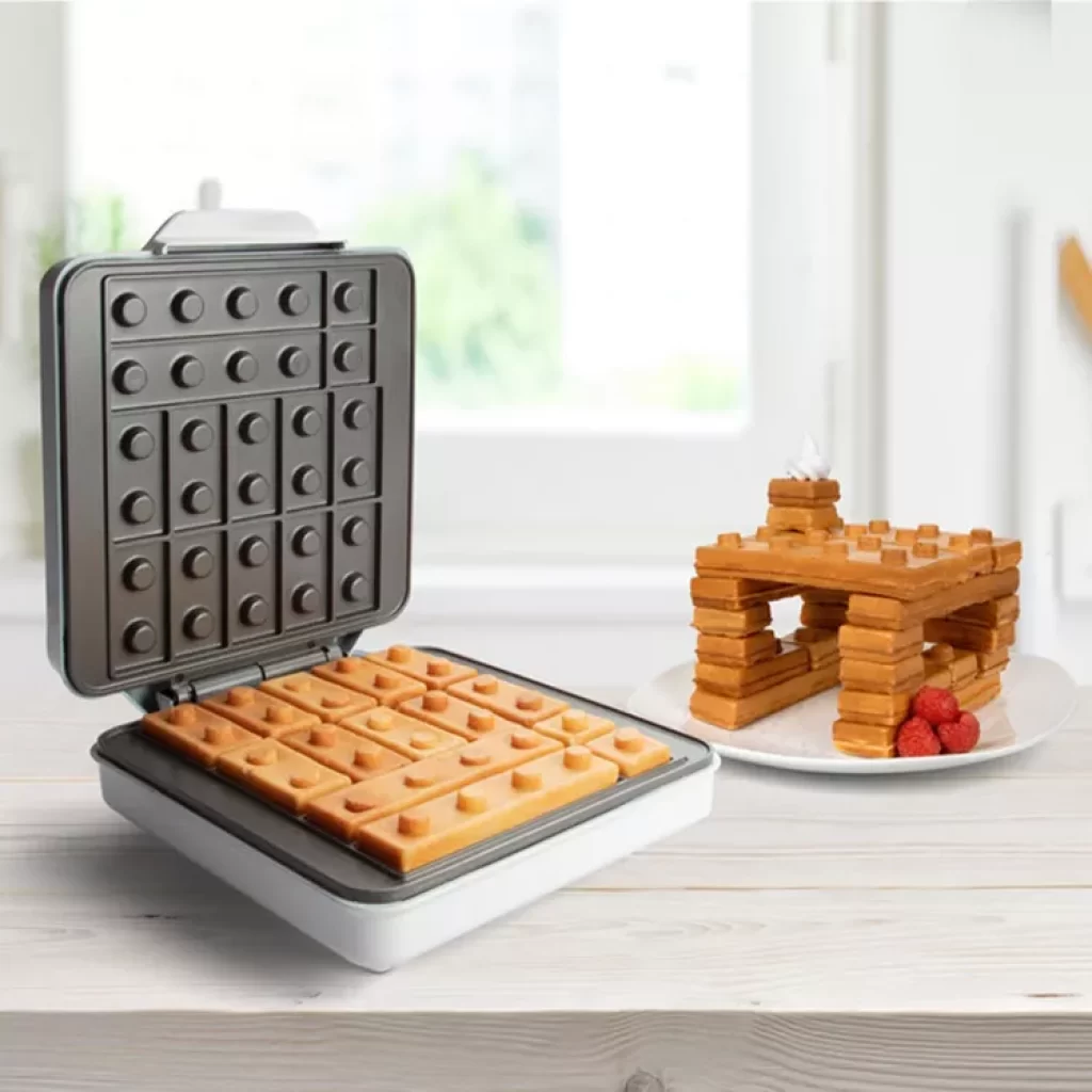 Lego blocks waffle maker