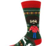 Bob Ross Christmas Socks