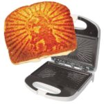 Grilled cheesus sandwich press toaster