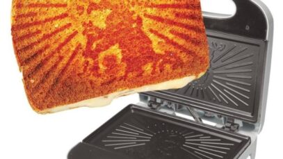 Grilled cheesus sandwich press toaster