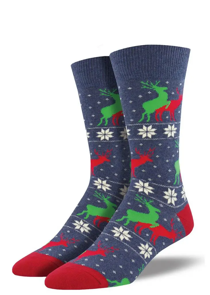 Humping Reindeer Socks