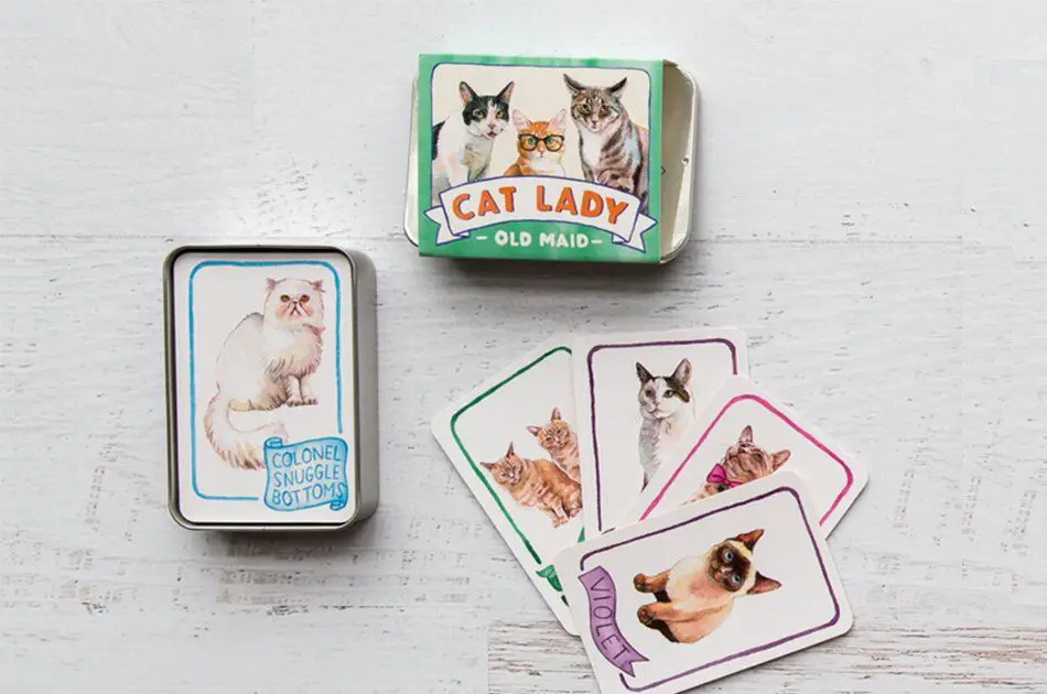 Old Maid Cat Lady Card Game
