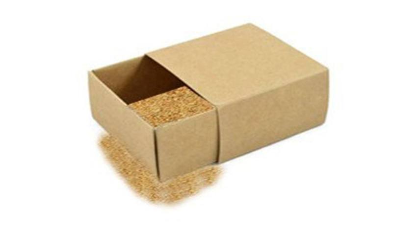 Sand in a box postal prank
