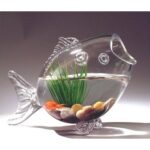 Fish Shaped Fish Bowl Vase