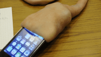 Pulsating Umbilical Chord Iphone Charger