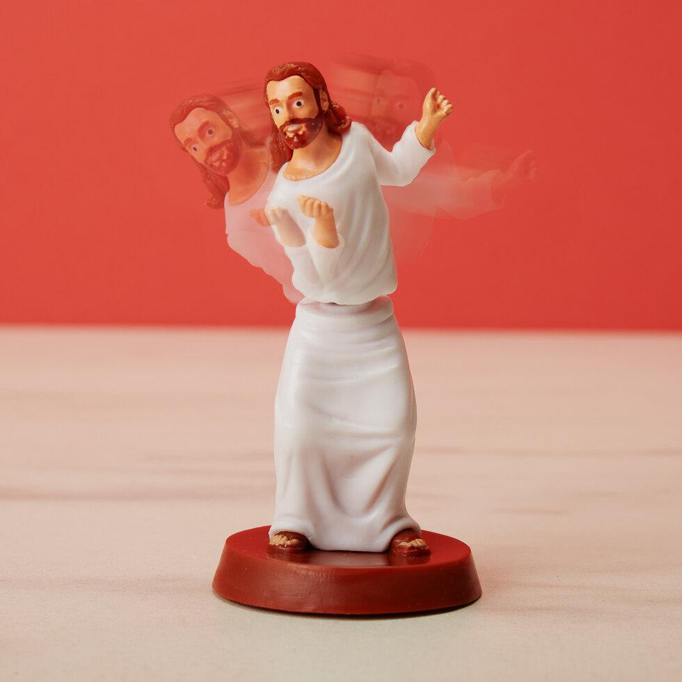 Dancing jesus toy