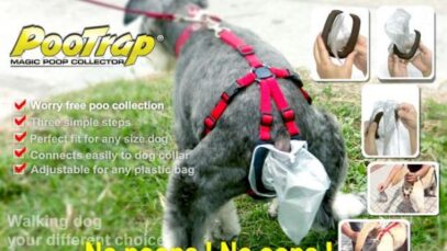 Funny dog toys Pooptrap For Dogs Poo Catcher