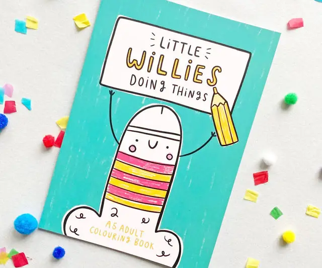 Little willies coloring book adult