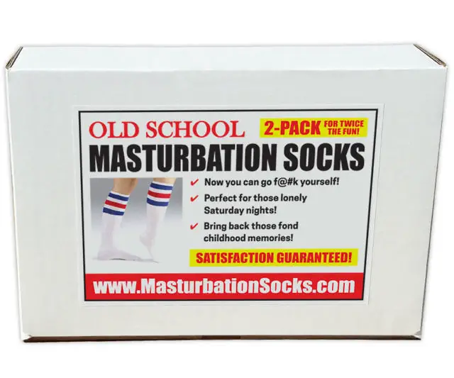 Masturbation Socks Prank Gift Box