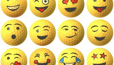 Emoji golf balls_funny