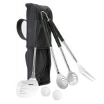 Golf barbecue set, grill tools and accessories