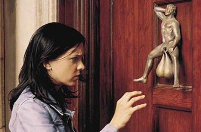 Scary movie 2 door knocker funny and weird