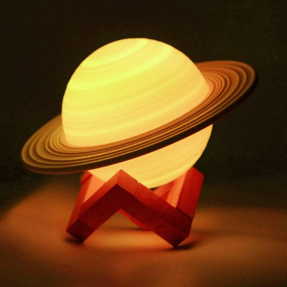 Saturn planet lamp