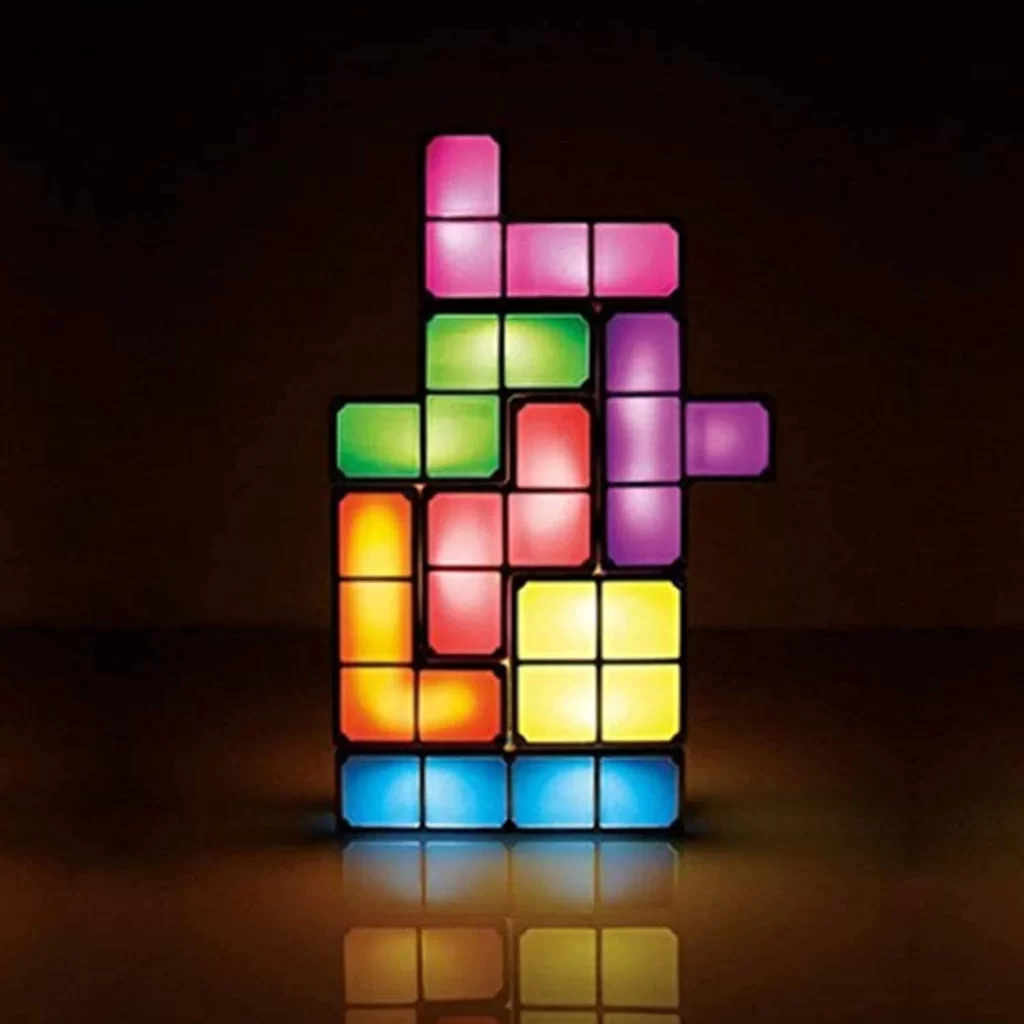 Tetris lamp