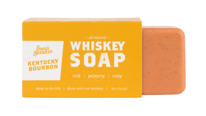 Whiskey soap from Kentucky bourbon