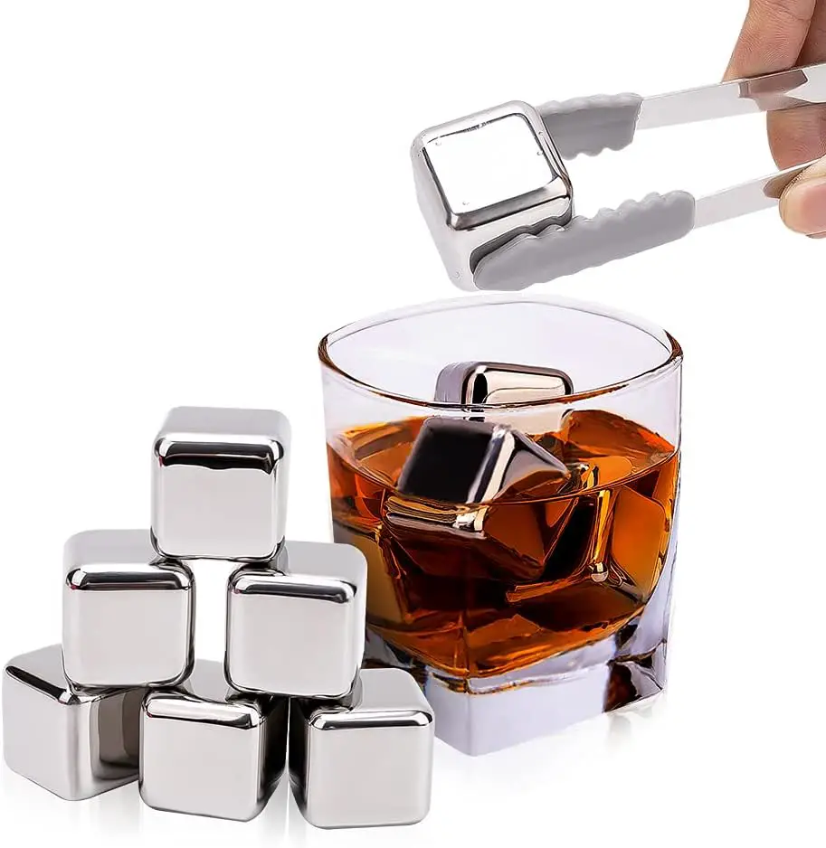 Stainless steel whiskey stones