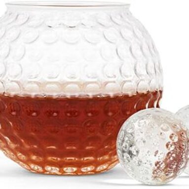 Golf ball whiskey glass | Not your average glassware